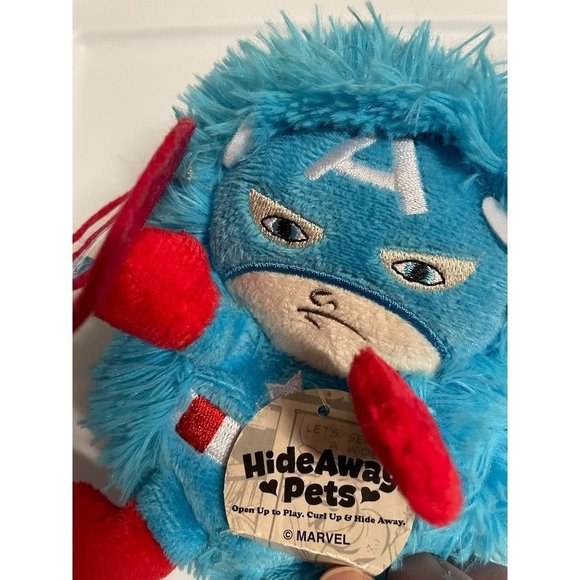 Marvel HideAway Pets Captain America 6-inch toy - Picture 6 of 11